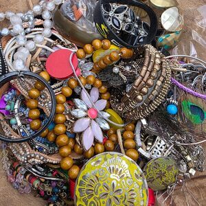 Jewelry Craft Junk Scrapbook Lot 2+ LBS